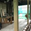 福山市鞆町の空き家再生プロジェクト第３弾！～vol.10床の造作工事、柱の立ち上げ