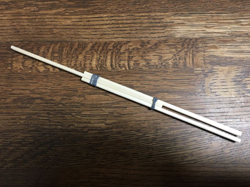 自由研究 割り箸と輪ゴムを使った鉄砲の作り方 15分でカンタン工作 チェック社長の鞆 福山活性化ブログ