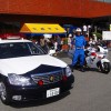 福山市メモリアルパークで白バイ・パトカーに乗れる！消防車やバスも大集合！