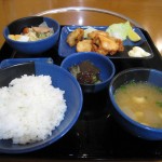 福山市鞆町でランチ・昼食「ニューともせんの鶏からあげ定食」