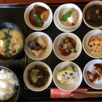 福山市川口町のランチ「味処ひととき」～海鮮、お肉、野菜をバランスよく使用した９品膳