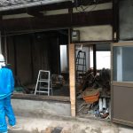 福山市鞆町の空き家再生プロジェクト第３弾！～vol.3床を完全撤去。徐々にスケルトン状態に