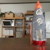 【自由研究】手づくりロケット貯金箱の作り方～子どもと一緒に作るペットボトルと紙粘土を使った貯金箱