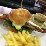 【カフェ】福山市内海町のカフェ「サニーバーガーズ（sunny burgers）」～自家製バンズと、瀬戸内海で獲れた天然魚を使用したフィッシュバーガー