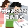 【開票結果】参議院選挙2022「広島選挙区 開票結果一覧」～得票数・投票率