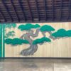 【お披露目】沼名前神社の能舞台鏡板「松図」の復元