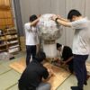 【秋祭り】鞆の浦の「チョウサイ」2025 vol.3~造り物頭部の成型