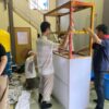 【秋祭り】鞆の浦の「チョウサイ」2025 vol.11～明かし物の布張り